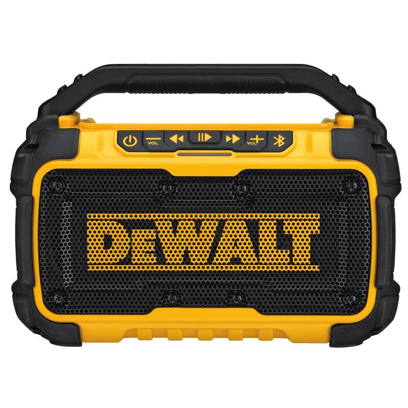 DEWALT ATOMIC 20V MAX Lithium-Ion Combo Kit Inalámbrico (2 Herramientas) y Bocina Inalámbrica con Bluetooth con (2) Baterías 2Ah y Cargador - DCK225D2WDCR010