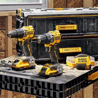 Kit combinado inalámbrico de 20V MAX de iones de litio (2 herramientas) y Sierra de sable compacta inalámbrica de motor sin escobillas 20V MAX ATOMIC - DCK226D2WCS369B