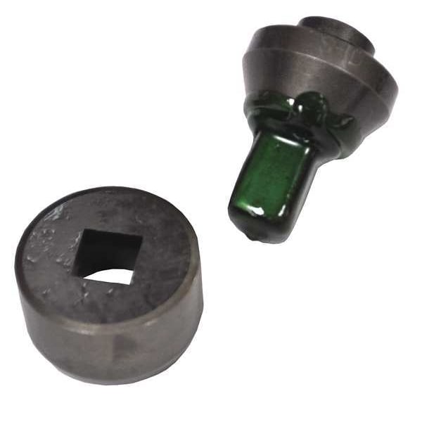 Huskie Tools Punch/Die Set, Square, Hydraulic, 1/2 In - SHD-12SQ