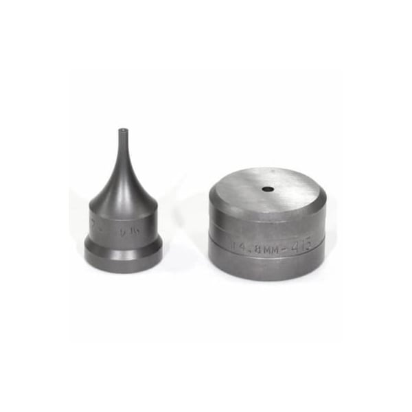 Edwards Punch And Die Set, Round, 4 Mm Punch, 48 Mm Die Sizes Included, 2 Piece, For Use With Standard - PDM4