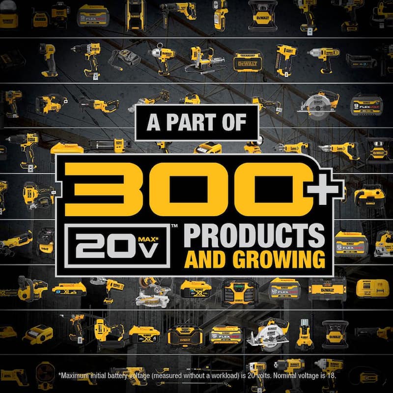 DEWALT ATOMIC 20V MAX Juego de combo inalámbrico de iones de litio (2 herramientas) y taladro percutor de 5/8 pulgadas con (2) baterías de 2Ah, cargador y bolsa - DCK225D2WCH172B