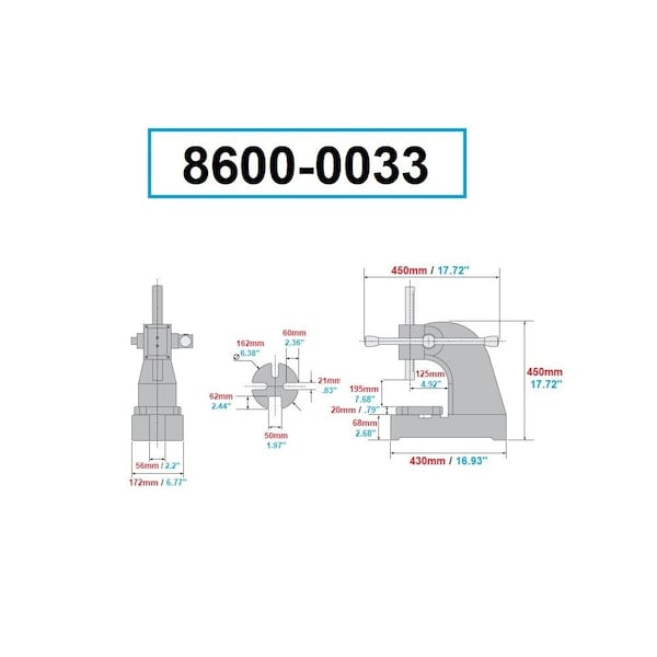 Hhip 2 Ton Heavy Duty Arbor Press - 8600-0033