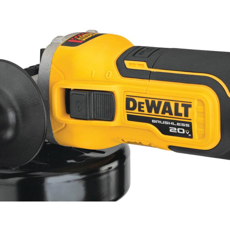DEWALT taladro martillo 20V MAX XR y controlador de impacto ATOMIC, kit combo inalámbrico de 2 herramientas con amoladora angular y (2) baterías de 4Ah y cargador - DCK2050M2WG405B.