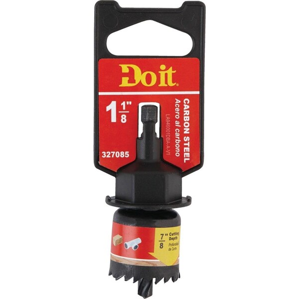 All-Source 1-1/8 In. Carbon Steel Hole Saw with Mandrel - 946001DB