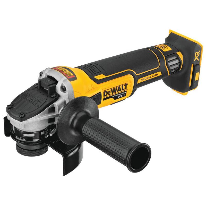 Juego de combo inalámbrico de 3 herramientas DEWALT 20V de ion de litio y amoladora angular de 4.5 pulgadas con baterías FLEXVOLT de 9 Ah y 20V de 6 Ah y cargador - DCK320X1R1W405B