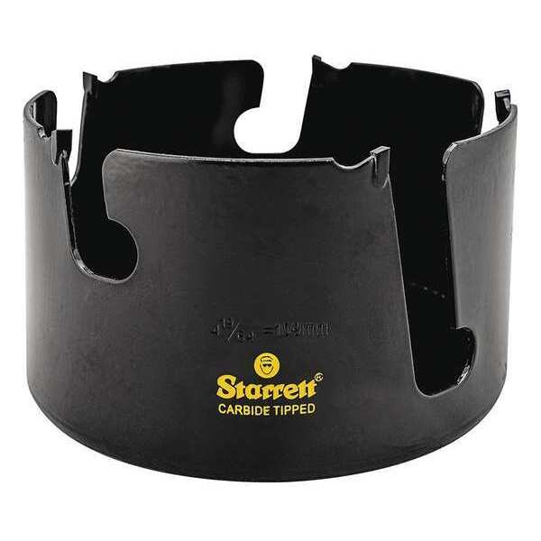 Starrett 4-5/16" Tungsten Carbide Tipped Hole Saw, Multi-Purpose - MPH0456