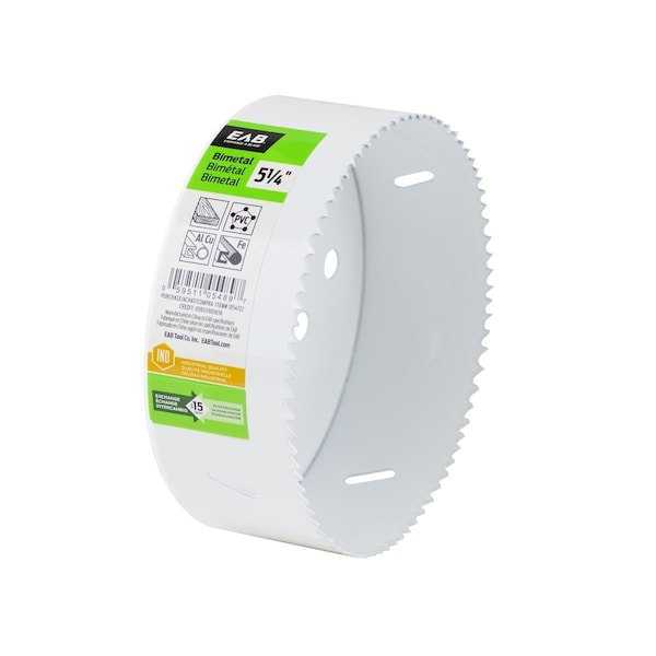 Inserciones 5.25 in. M3 Industrial Hole Saw - Recyclable Exchangeable - IN3367695