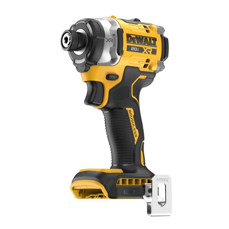 Kit combo inalámbrico de taladro percutor DEWALT 20-Volt MAX XR y atornillador de impacto Atomic de 2 herramientas con impact driver y dos baterías de 4 Ah - DCK2050M2WF860B