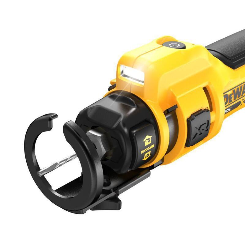 Juego de combinación de 3 herramientas inalámbricas DEWALT 20V de iones de litio y herramienta de corte de paneles de yeso con baterías FLEXVOLT de 9 Ah y 20V de 6 Ah y cargador - DCK320X1R1W555B