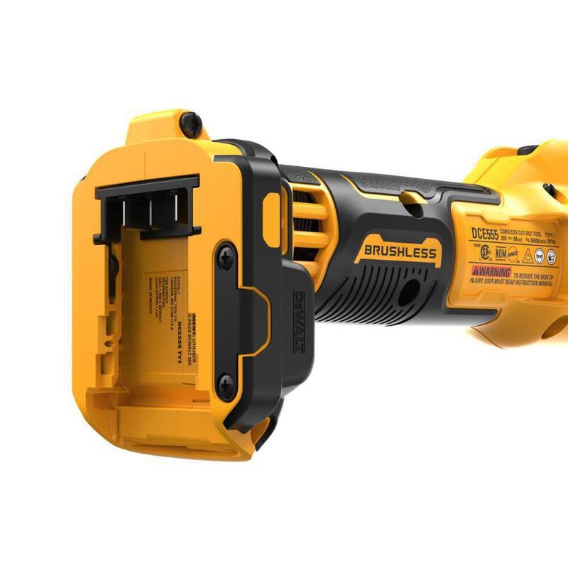 Juego de combinación de 3 herramientas inalámbricas DEWALT 20V de iones de litio y herramienta de corte de paneles de yeso con baterías FLEXVOLT de 9 Ah y 20V de 6 Ah y cargador - DCK320X1R1W555B