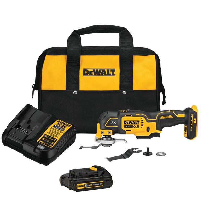 Kit combinado inalámbrico DEWALT ATOMIC de 20 voltios MAX de iones de litio (2 herramientas) y herramienta oscilante con (2) baterías de 2Ah y (1) de 1.5Ah - DCK225D2WS356C1.