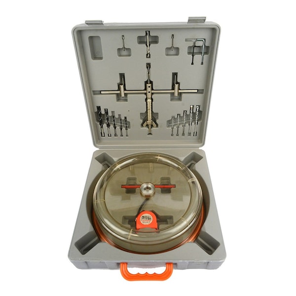 Big Horn Adjustable Hole Saw 1-1/2 Inch to 11-3/4 Inch (40mm - 300mm) Kit - 19240