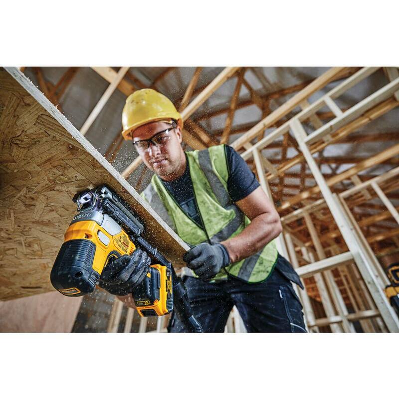 DEWALT 20V MAX XR Martillo Taladro e Impacto Inalámbrico ATOMIC Combo Kit (2 Herramientas) y Sierra de Calado con Agarre de Barril c/(2) Baterías 4Ah - DCK2050M2WCS335