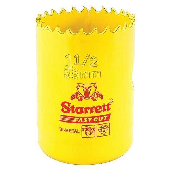 Starrett Bi-Metal Fast Cut Hole Saw 1-1/2" (38mm) - FCH0112-G