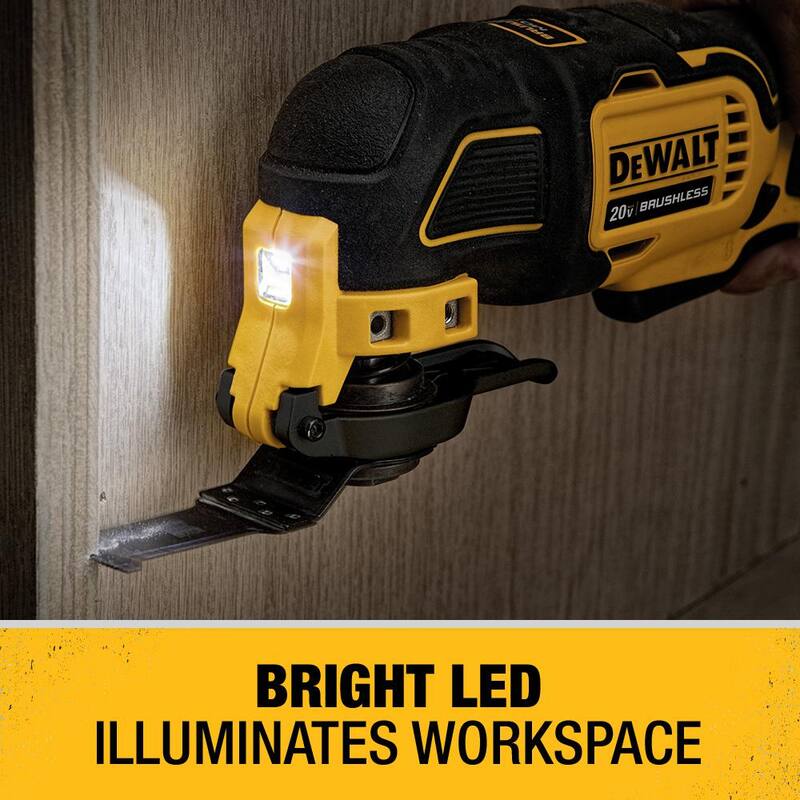 Juego de combo de taladro/destornillador inalámbrico sin escobillas DEWALT 20V MAX con martillo y herramienta oscilante sin escobillas FLEXVOLT y ATOMIC 20V - DCK2100D1T1W354
