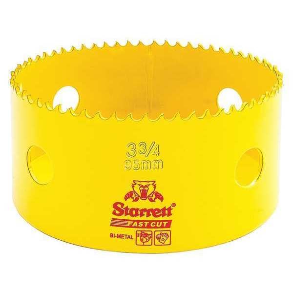Starrett Bi-Metal Fast Cut Hole Saw 3-3/4" (95mm) - FCH0334-G