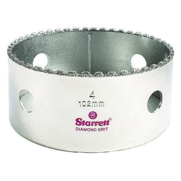 Starrett 4" Diamond Grit Hole Saw - KD0400-N