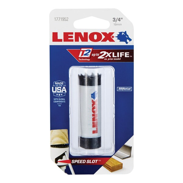 Lenox Lenox 3/4 cu in Bi-Metal Hole Saw 1 pk - 2060577