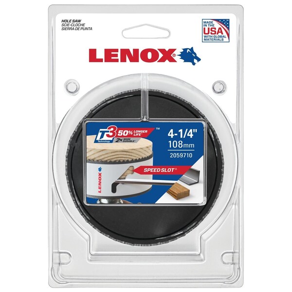 Lenox SPEED SLOT HOLESW 4-1/4" - 2059710