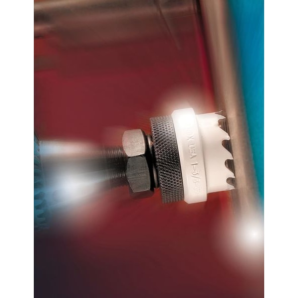 Lenox Carbide Hole Cutter, 1 1/8 In, 3/8 Cut D - 20096-18CHC