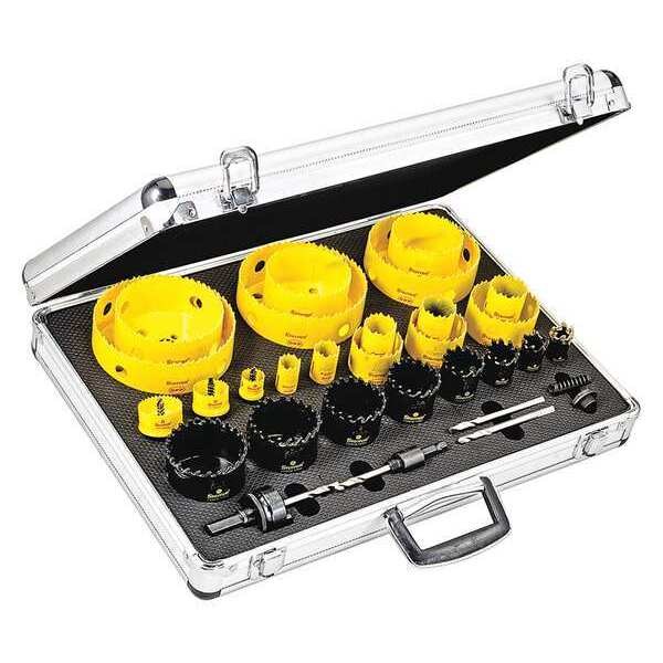 Starrett Electricians Hole Saw Kit, 31 Piece - KMX25061-N