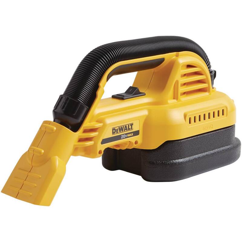 Kit combo inalámbrico de 6 herramientas DEWALT 20-Volt MAX ToughSystem de ion de litio con aspiradora portátil inalámbrica húmeda/seca de 1/2 galón - DCKTS681D1P1W7B