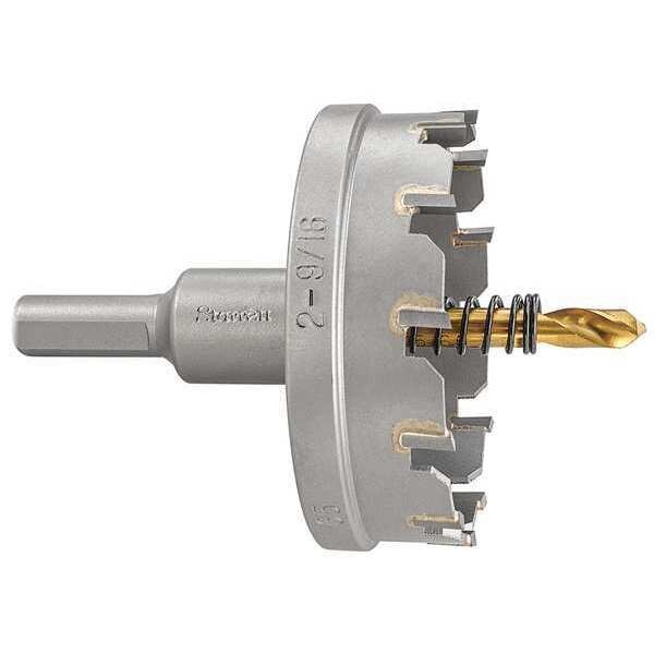 Starrett Carbide Tipped Hole Saw, 2-9/16", 65mm - SM65