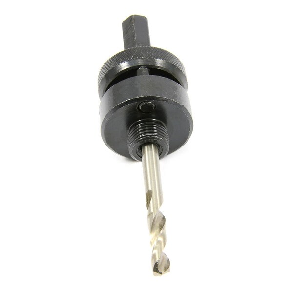 Forney Hole Saw Mandrel, Number 12 Pilot Drill and 7/16 in Shaft - 20756