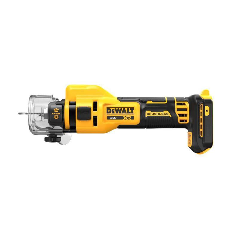 Kit combo inalámbrico de 2 herramientas DEWALT 20-Volt MAX XR Hammer Drill y Atomic Impact Driver, y Cut-Out Tool con dos baterías de 4.0Ah - DCK2050M2WE555B
