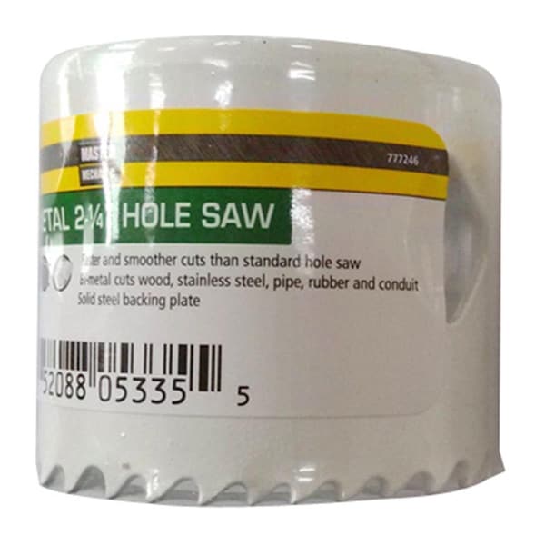 Swivel 2.25 in. Master Mechanic Bi-Metal Hole Saw - SW3847445