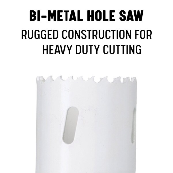 Drill America 8 Piece Locksmith Bimetal Hole Saw Kit - DMS04-9508