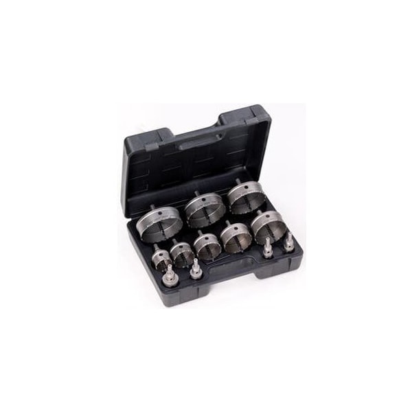Champion Cutting Tool CT7 12 Piece Master Mechanical Carbide Tipped Hole Cutter Set, Includes: 5/8in, 3/4in - CHA CT7P-MECHANICAL-1