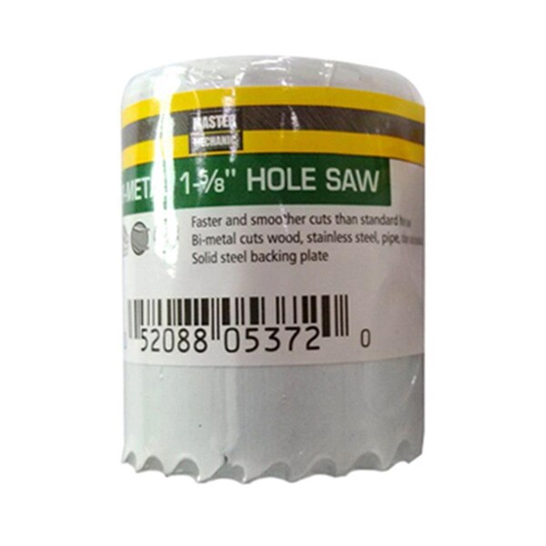 Swivel 1.62 in. Master Mechanic Bi-Metal Hole Saw - SW3836961