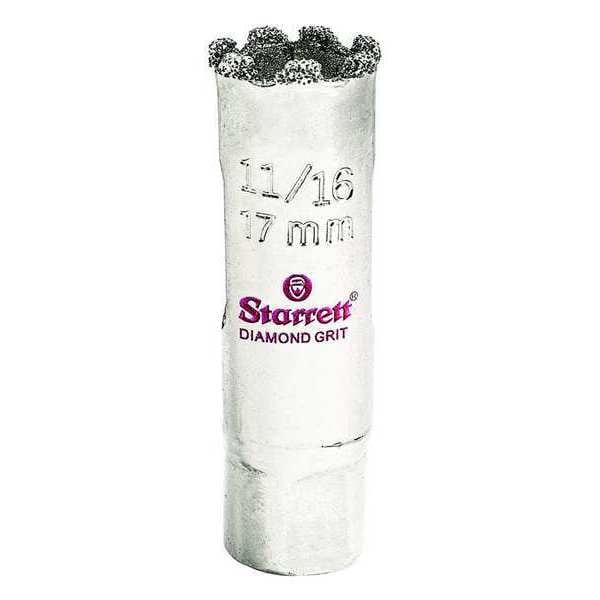 Starrett 11/16" Diamond Grit Hole Saw - KD1016-N