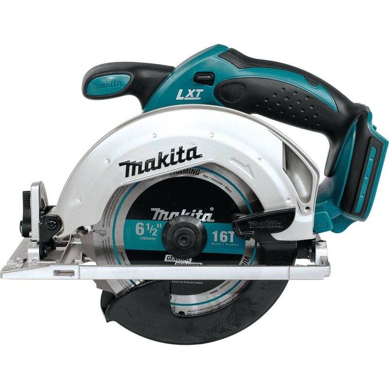 Kit combinado inalámbrico de iones de litio de 18V LXT de Makita (5 herramientas) con bono de sierra de calar 18V LXT + altavoz Bluetooth para sitio de trabajo 18V LXT/12V máx CXT - XT505XVJ03XRM08