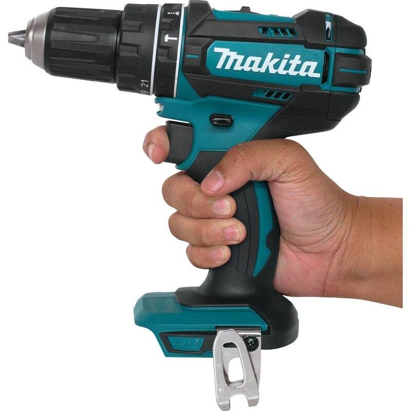 Kit combinado inalámbrico de iones de litio de 18V LXT de Makita (5 herramientas) con bono de sierra de calar 18V LXT + altavoz Bluetooth para sitio de trabajo 18V LXT/12V máx CXT - XT505XVJ03XRM08
