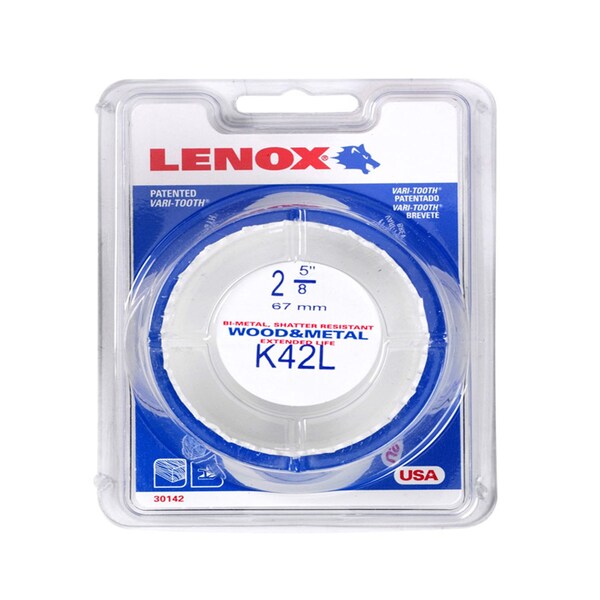 Lenox Lenox 2 5/8 in. Bi-Metal Hole Saw 1 pk - 2060605