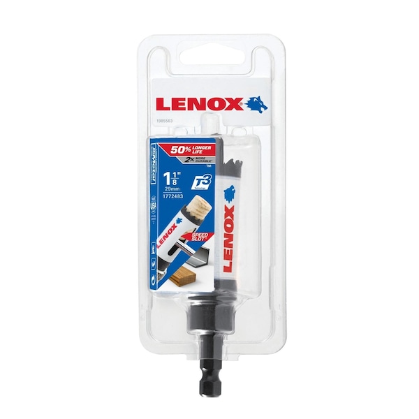 Lenox Lenox Speed Slot 1-1/8 in. Bi-Metal Hole Saw 1 pc - 1772483