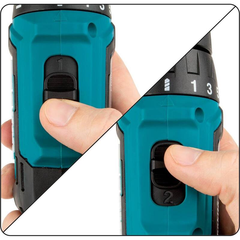 Juego de combo de taladro inalámbrico y destornillador de impacto Makita 12V max CXT 1.5 Ah de iones de litio (2 piezas) - CT232