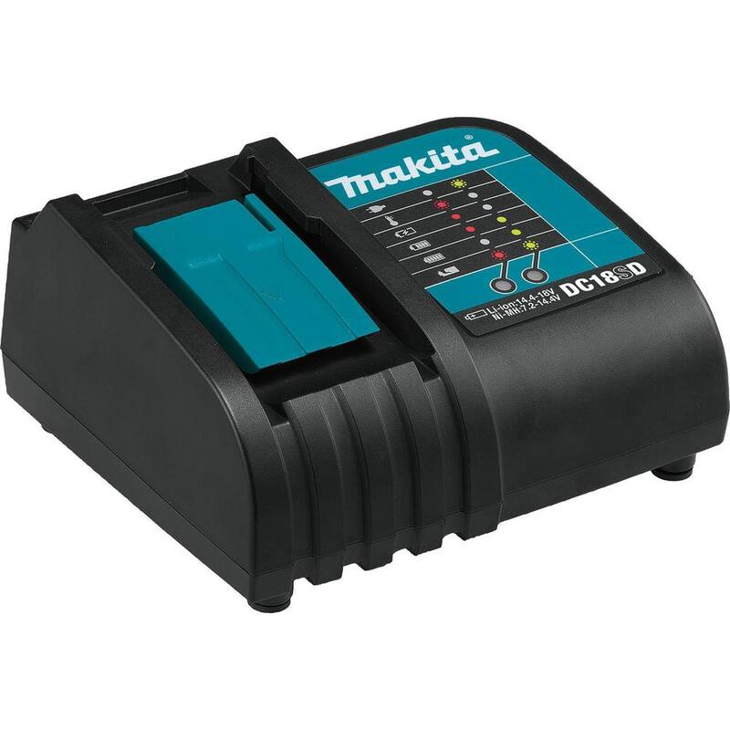 Juego combinado inalámbrico sin escobillas de 2 piezas de 18 voltios LXT de ion de litio de Makita (taladro percutor/destornillador de impacto) 5.0 Ah - XT296ST