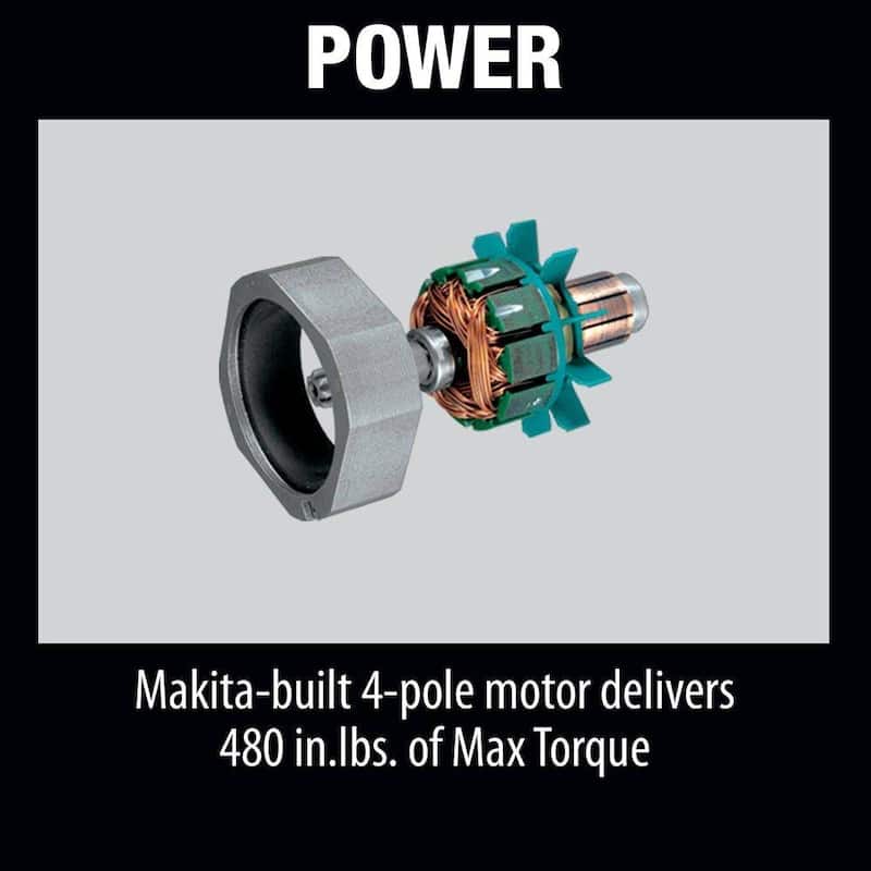 Kit combinado inalámbrico de iones de litio de 18V LXT de Makita (2 piezas) Taladro de martillo/destornillador de impacto c/ (2) baterías (4.0Ah), cargador y estuche - XT261M