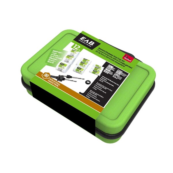 Exchange-A-Blade M3 Industrial Hole Saw - Recyclable Exchangeable - 12 Piece - 1054942