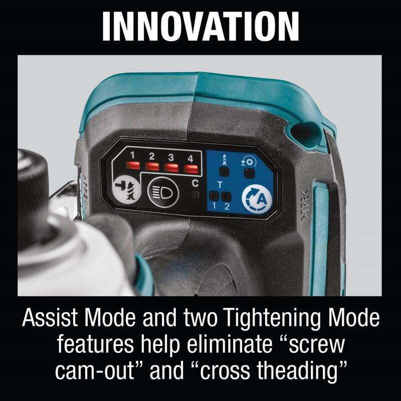 Kit combo inalámbrico sin escobillas de iones de litio de 18V LXT de Makita 5.0 Ah (2 unidades) con herramienta multifuncional oscilante de velocidad variable 18V LXT de bonificación. - XT288T-XMT03Z