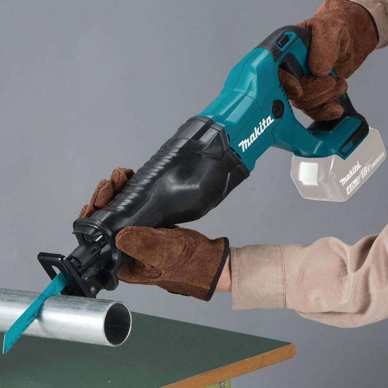 Kit de combinación inalámbrico de iones de litio Makita 18V LXT 3.0Ah - Taladro martillo/Sierra circular/Sierra alternativa/Linterna (4 piezas) - XT442