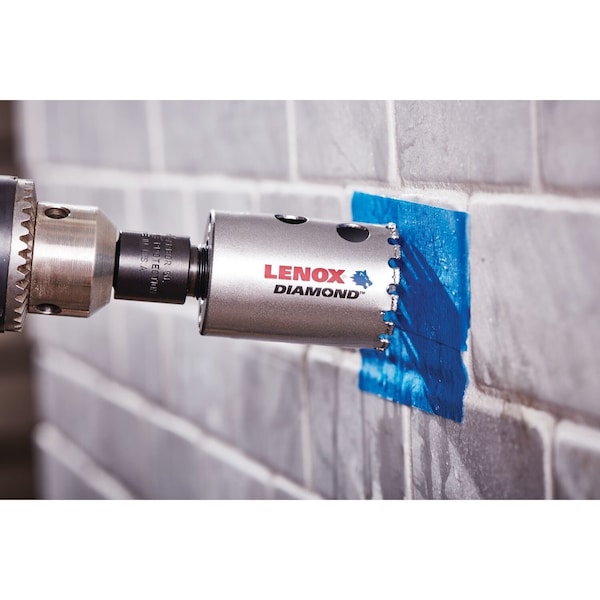 Lenox Lenox Diamond 3/4 in. Diamond Grit One Piece Hole Saw 1 pc - 1211212DGDS