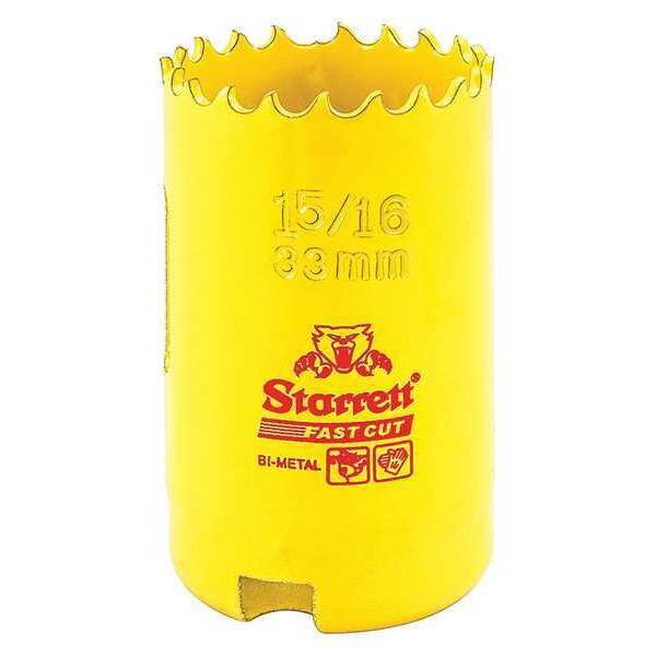 Starrett Bi-Metal Fast Cut Hole Saw 1-5/16" (33mm) - FCH0156-G