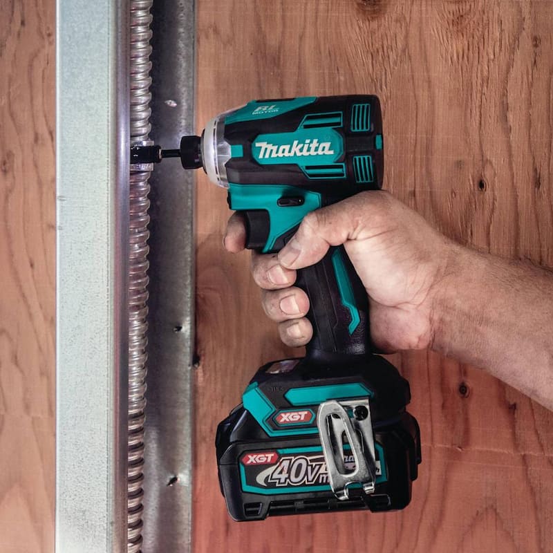 Kit Combo Inalámbrico con Motor sin Escobillas de Makita de 40V Máx XGT (Martillo Taladro de Impacto/Atornillador de Impacto) de 2 Piezas, con batería de 2.5Ah XGT - GT200D-BL4025