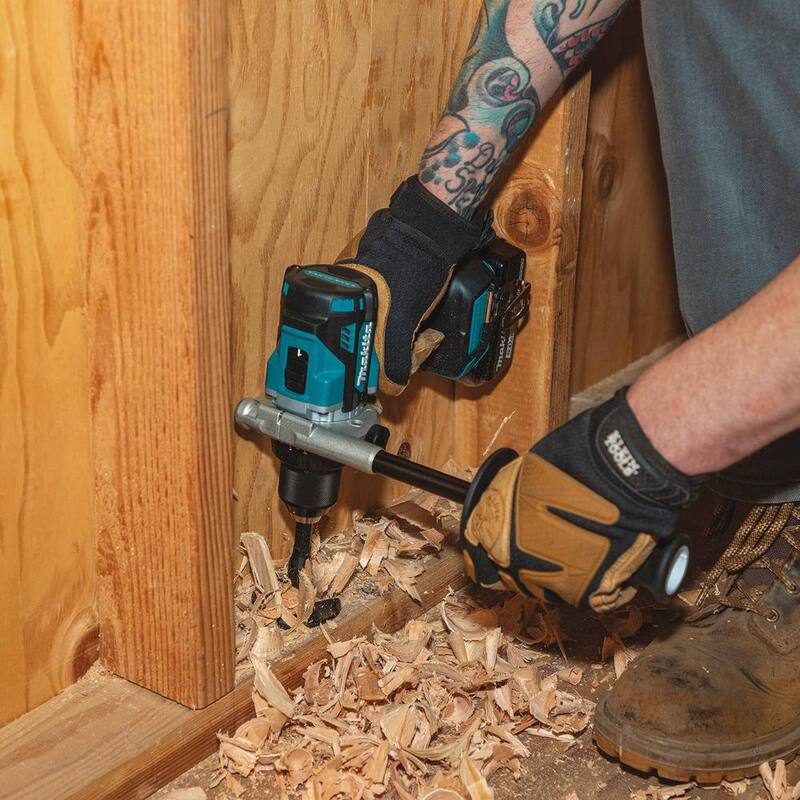 Kit de combo inalámbrico sin escobillas de ion de litio LXT de 18V de Makita (taladro martillo/destornillador de impacto) 5.0Ah - XT291T.