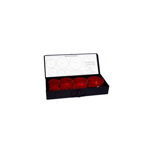 International Tool Mfg. ITM Master Electrician's Hole Saw Kit - 275AV08E