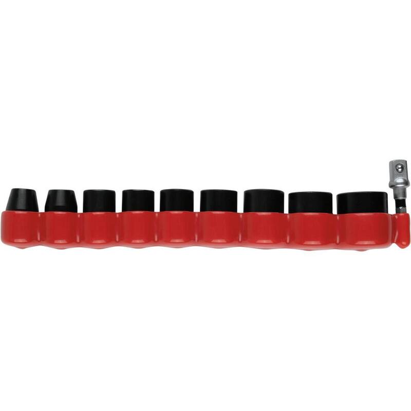 Kit combinado compacto de 2 piezas Makita 18V LXT de ion de litio con Juego de dados IMPACT XPS Métrico con SA estándar (10 piezas) - CT225SYX-E01688